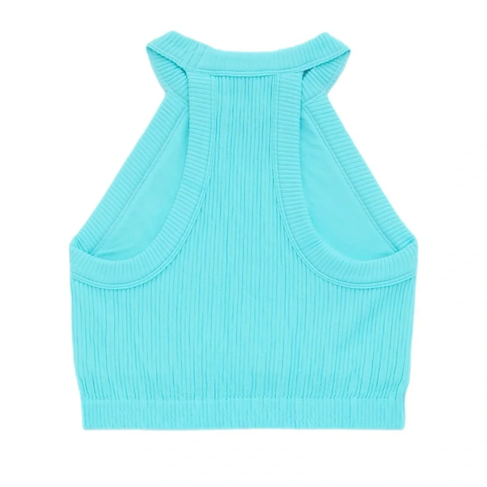 Aerie Seamless High Neck Bra Top - Picture 2 of 7